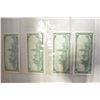 Image 2 : 1967 CANADIAN $1 BILLS- (4) CONSECUTIVE SERIAL