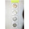 Image 2 : 1962/63/64/65- CDN SILVER 50 CENT COINS- SET OF 4