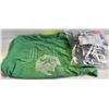 Image 1 : RETRO NEW YORK JETS GREEN SHIRT W/COVID MASKS