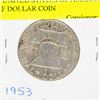Image 1 : 1953 UNITED STATES OF AMERICA HALF DOLLAR COIN