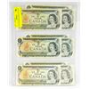 Image 1 : 1973 CANADIAN $1 BILLS - LOT OF 9
