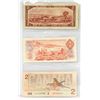 Image 2 : 1954/1974/1986- CANADIAN $2 BILLS - SET OF 3