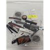 Image 1 : BAG OF NEW MAKEUP: INCLUDES EYE POWDER, PENCILS,