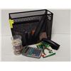 Image 1 : OFFICE LOT: INCLUDES HANGING FOLDER HOLDER,