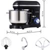 Image 2 : BRAND NEW AUCMA 6.5QT STAND MIXER, 6 SPEED, 660W
