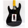 Image 2 : TYPOON ELECTRIC GUITAR BLACK WITH SOFT CASE