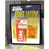 Image 1 : OLYMPIC COKE SIGN LIGHT UP (LIGHT-BOX)