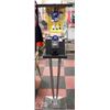 Image 1 : M&M 25 CENT CANDY MACHINE W/ A BEAVER METAL STAND