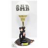 Image 1 : VINTAGE LAMP W/ A LIGHT UP BAR EMBLEM APPROX H-16"
