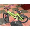 Image 1 : PINK AND GREEN "MISSY" GIRL'S BIKE