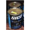 Image 1 : TWO CANS SICO 2 IN 1 PAINT & PRIMER, EGGSHELL