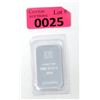 Image 1 : 1 Oz. .999 Silver TD Bank Investor Bar