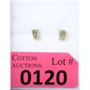 Image 1 : New Sterling Silver Citrine Stud Earrings
