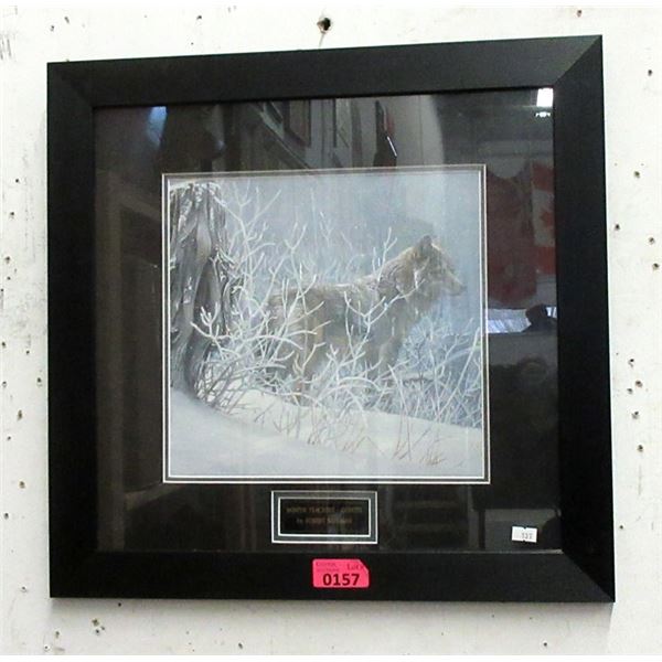 Robert Bateman "Winter Trackers - Coyote" Print
