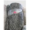 Image 1 : 8' x 10' Charcoal Shag Area Carpet