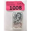 Image 1 : 1 Oz. .999 Silver Australian Double Dragon Bar