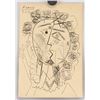Image 2 : Spanish Ink "GALLERY ART" Signed Picasso 7.10.34