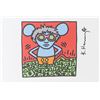Image 1 : American Signed Litho on Paper Signed K. Haring