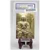 Image 1 : Score Board 1996 23kt Gold Boba Fett Card
