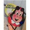 Image 2 : Vintage 1953 Little Lulu Kleenex Tissue Display in Original Wrapper w/ Instructions approx 24" x 36"
