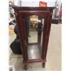 Image 1 : China Cabinet with Glass Shelves & Light 52" x 21" x 14"