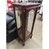 Image 2 : China Cabinet with Glass Shelves & Light 52" x 21" x 14"