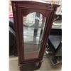 Image 4 : China Cabinet with Glass Shelves & Light 52" x 21" x 14"