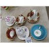 Image 2 : 14 China Tea Cups + Saucers including R. Albert, Aynsley, R Grafton, Colclough, Royal Doulton plus m