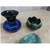 Image 3 : 5 items Blue Mountain Trays, Vases, Bowls