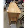 Image 3 : Pine Hallway Table w/ 3 Drawers 34" x 51" x 17"