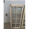 Image 2 : 3 Vintage Window Panes 45" x 20"