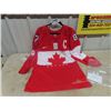 Image 1 : Team Canada Jersey -Crosby- Autographed w/ Certificate Sz L