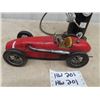 Image 2 : Gas Bowser Decanter 21" Tall & Metal Racecar 13" Long
