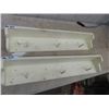 Image 1 : 2 Painted Coat Rack/Shelves 35" Long