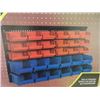 Image 2 : 30 PC Wall Mounted  Parts Storage Bins- NEW