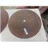 Image 3 : 2 Saw Mandril Blades 1) 21" Rnd 1) 25.5" Rnd