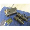Image 3 : 7 Vinntage Eye Lenses & set of Leather + Brass Binoculars
