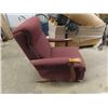 Image 2 : Upholstered Platform Rocker Chair