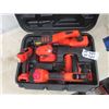 Image 2 : Black & Decker 18V Cordless Tool Set w/ Case, 2 Batteries, Charger , 4 Tools