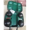 Image 1 : Kencelite set of 4 Bocce Balls w/ Case size 4