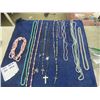 Image 1 : 12 Beaded Necklaces - some retro & some Roseries