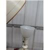 Image 4 : Wooden Carved Stool/Stepper & Vintage Table Lamp