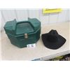 Image 1 : Felt Cowboys Hat & Hard Case