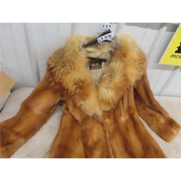 Ladies Long Fur Coat