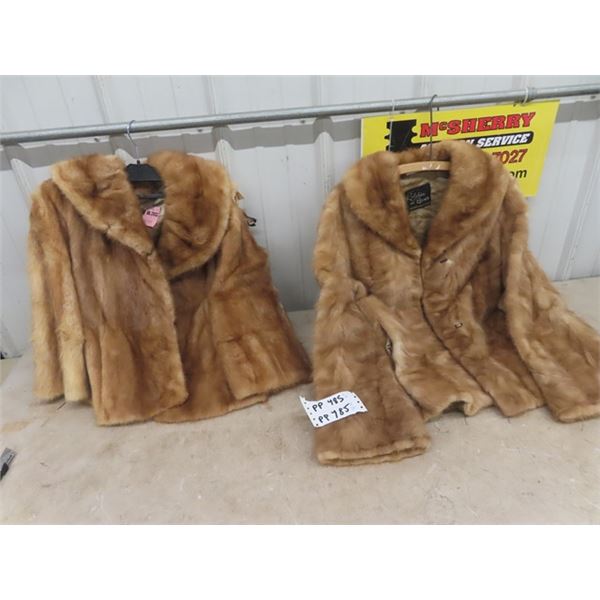 2 Ladies Fur Coats