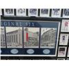 Image 4 : Original 6 NHL Large Wall Hanging 41" x 60" w/ Arenas, Cards & Pins