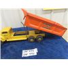 Image 3 : Lincoln Pressed Metal Dump Truck - 1940's Dept. of HWYs 20" Long