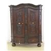 Image 2 : A late 18th Century Spanish Baroque carved walnut ecclesiast