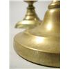 Image 2 : A group of six 19th and 20th Century brass candlesticks, thr