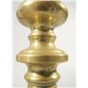 Image 3 : A group of six 19th and 20th Century brass candlesticks, thr